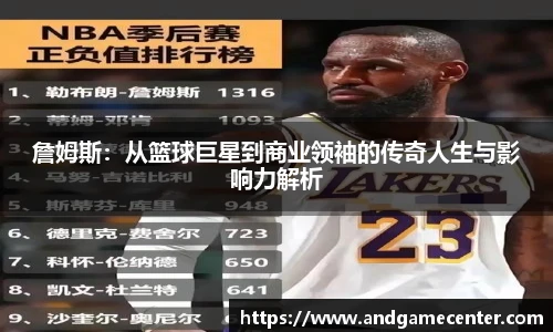 詹姆斯：从篮球巨星到商业领袖的传奇人生与影响力解析